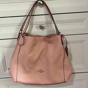 Pink coach bag